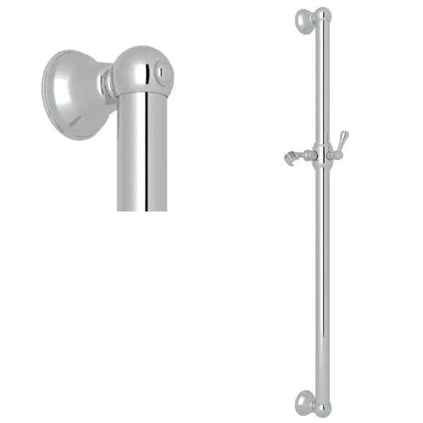 36" Grab Bar With Sliding Handshower Holder - Plumbing Market