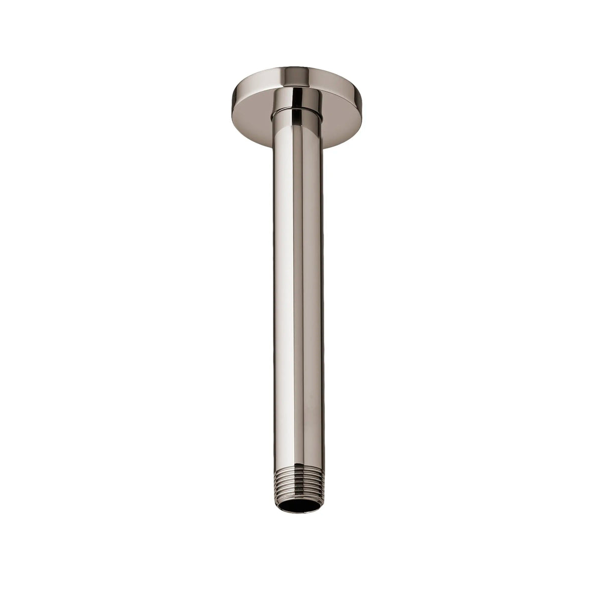 DXV Contemporary Ceiling Mount 6 in. Shower Arm in Platinum Nickel (D35702306.150)