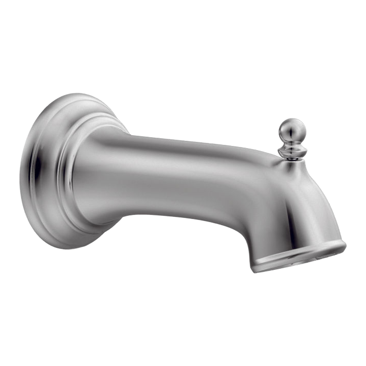 Moen 7 1/4" Tub Spout with 1/2" Slip Fit Connection From The Brantford Collection 3857 in Chrome (3857)