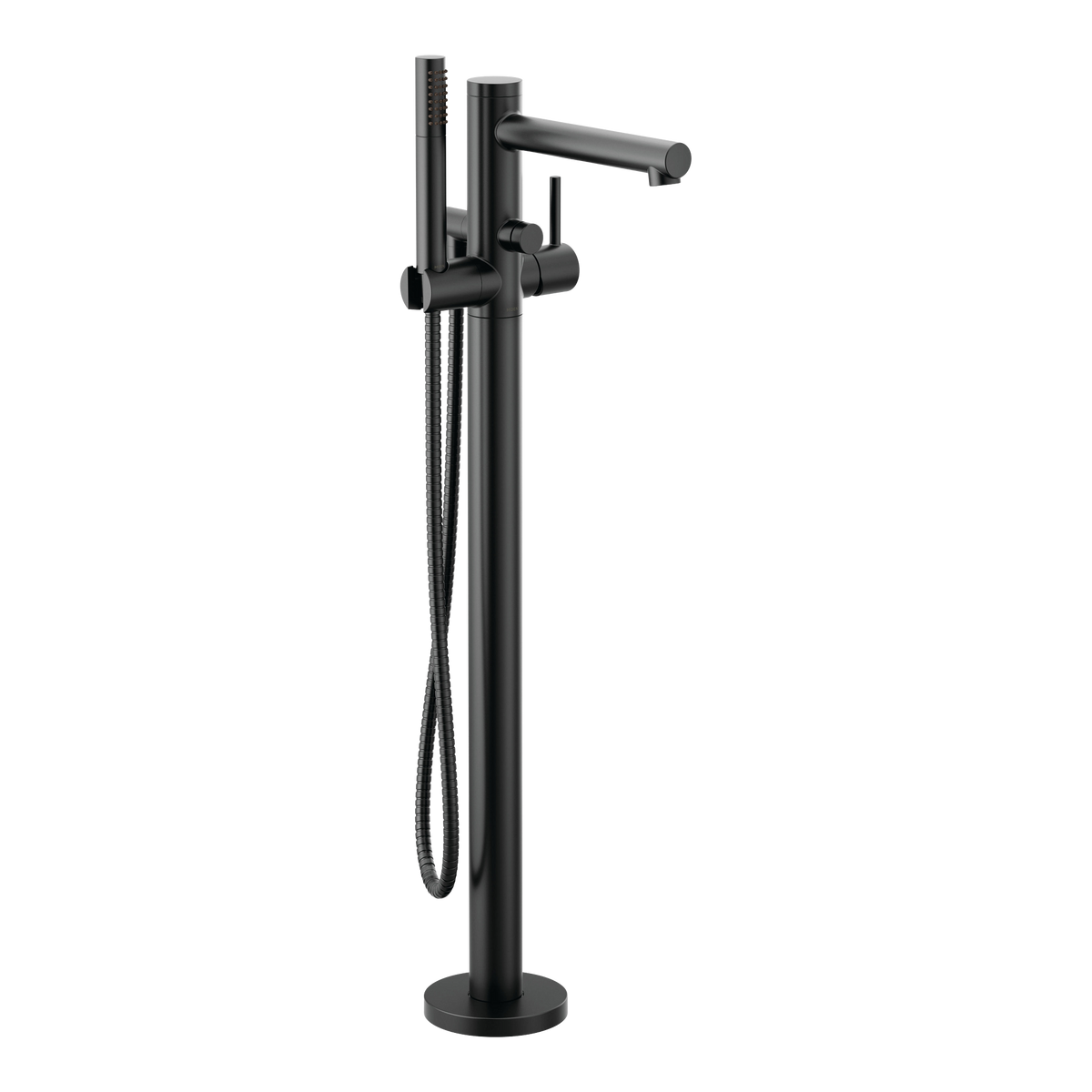 Moen Align Single-Handle Tub Filler With Hand Shower 395 in Matte Black (395BL)