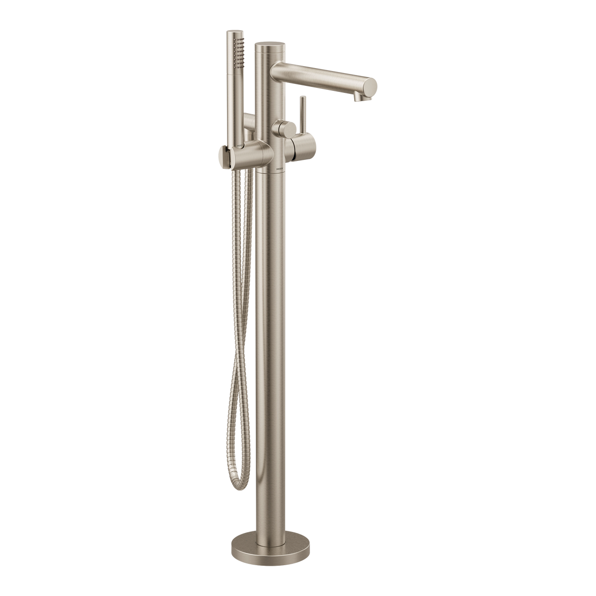 Moen Align Single-Handle Tub Filler With Hand Shower 395 in Brushed Nickel (395BN)