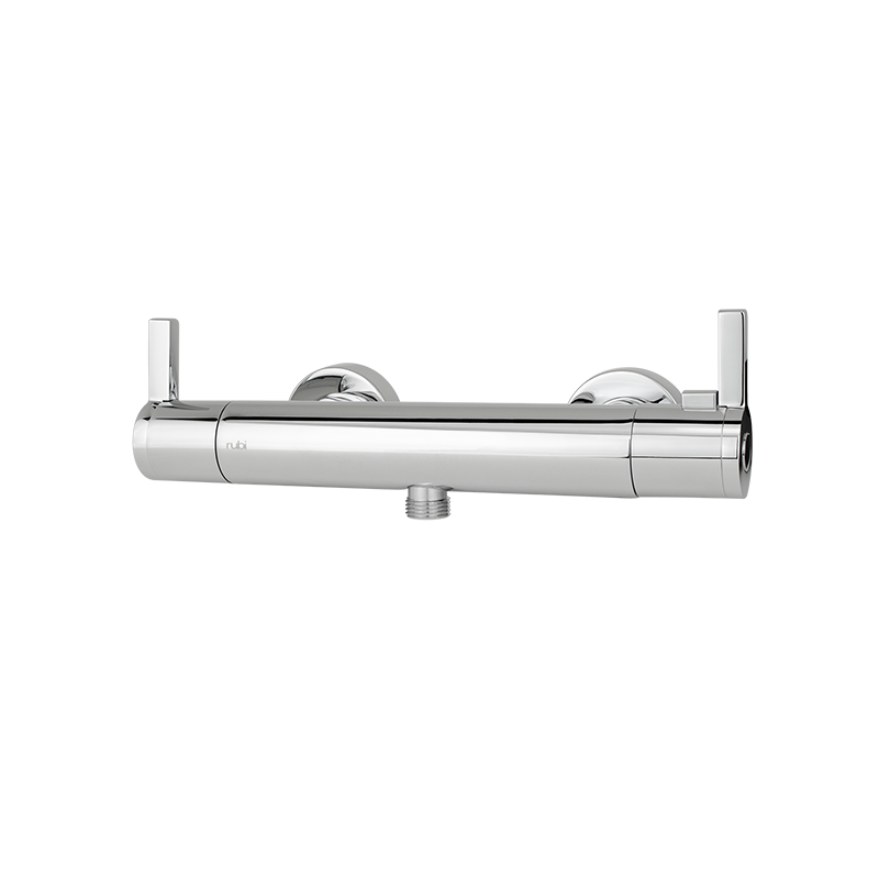 Rubi External Thermostatic Bath/ Shower Valve Chrome with ADA Handle Chrome RTH66W3ACC