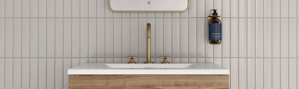 Rubi Lexa 8" Widespread Bathroom Faucet Without Drain RLX18WD