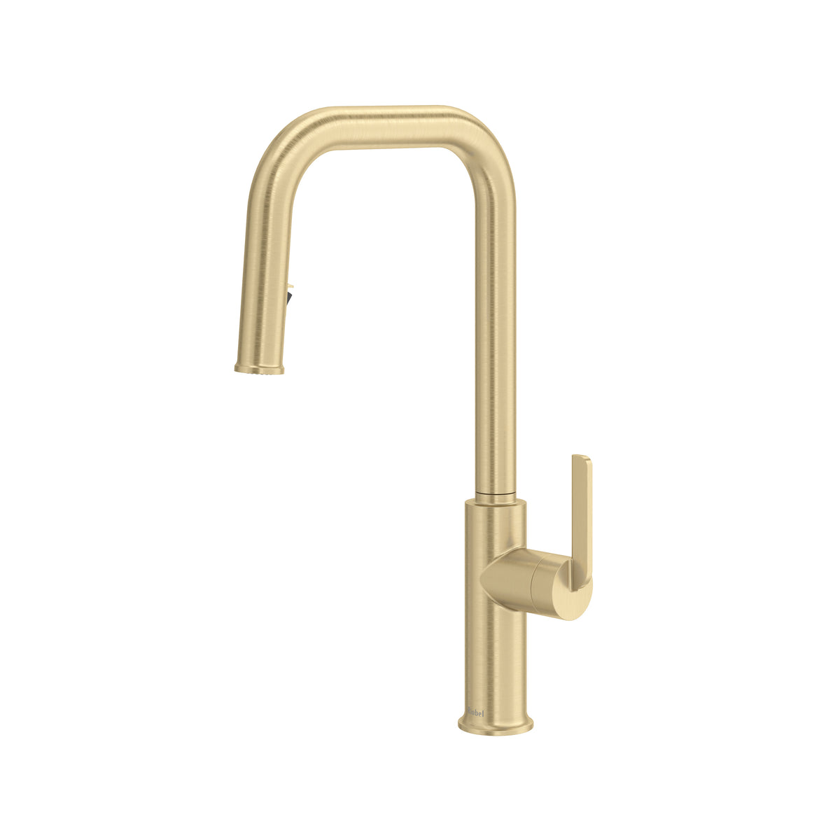 Riobel Authentica Pull-Down Kitchen Faucet with U-Spout - Satin Brass US4 (AUSQ201US4)