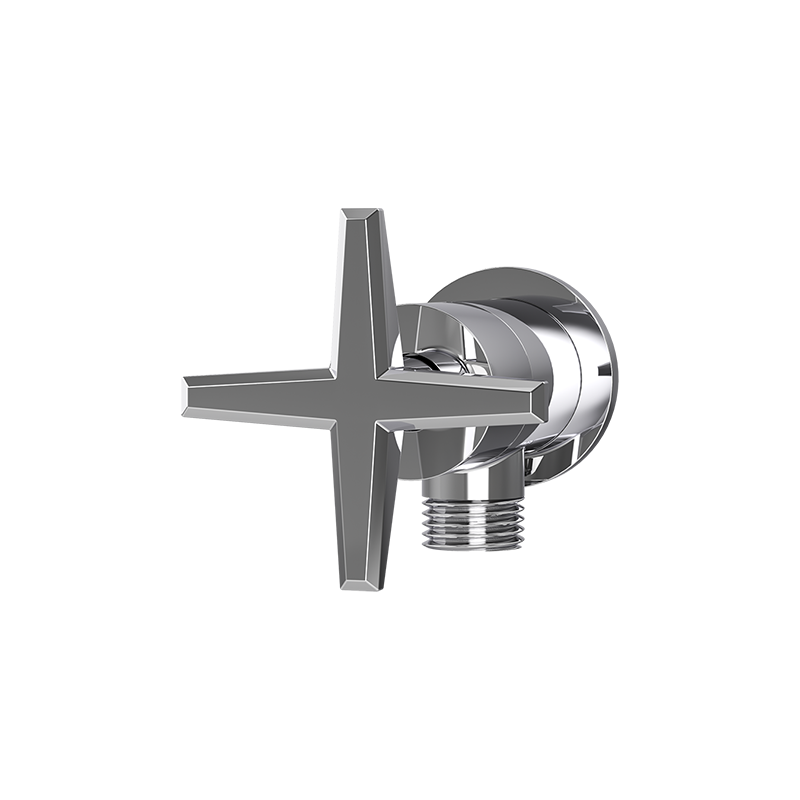Rubi Lexa 1/2" Stop Valve with Water Outlet Chrome RTR562LXC