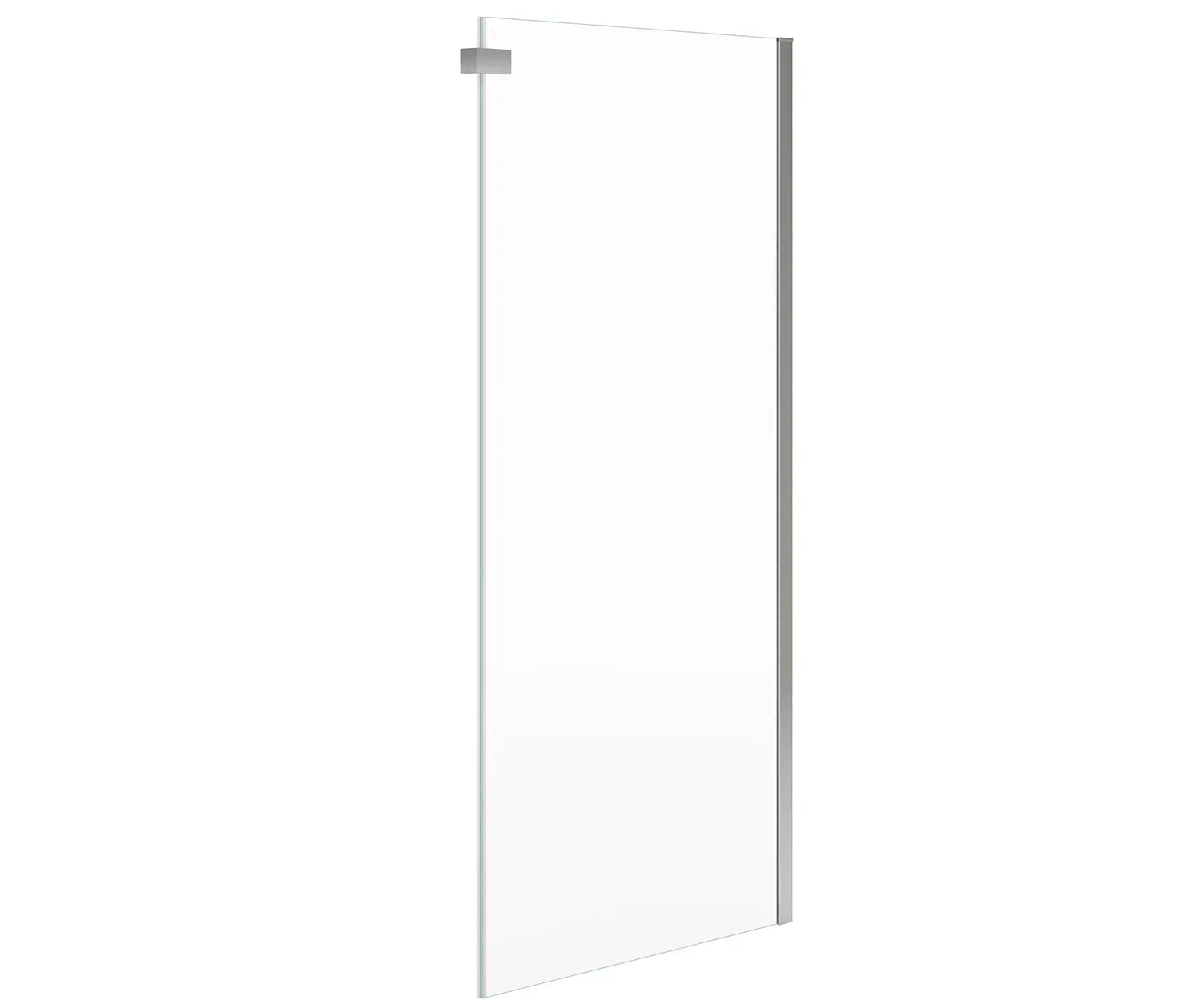 Halo Pro 60 x 36 x 78 3/4 in. 8mm Sliding Shower Door with Towel Bar for Corner Installation with Clear glass in Chrome - Plumbing Market