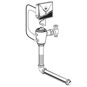 American Standard Ultima Selectronic Concealed Toilet Flush Valve, Base Model, Piston-Type, 1.1 gpf/4.2 Lpf 606B212.007 - Plumbing Market