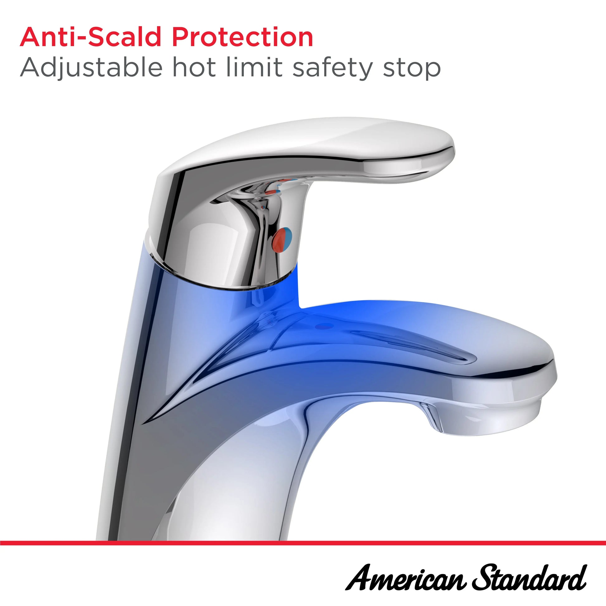 American Standard Colony PRO Single Hole Single-Handle Bathroom Faucet 1.2 gpm/4.5 Lpm Less Drain With Lever Handle 7075104.278 - Plumbing Market