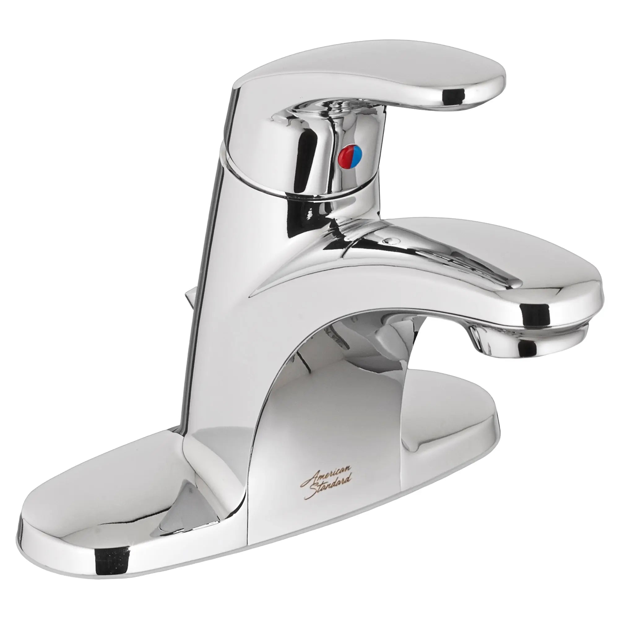 Colony PRO 4-Inch Centerset Single-Handle Bathroom Faucet 1.2 gpm/4.5 Lpm Less Drain With Lever Handle - Plumbing Market