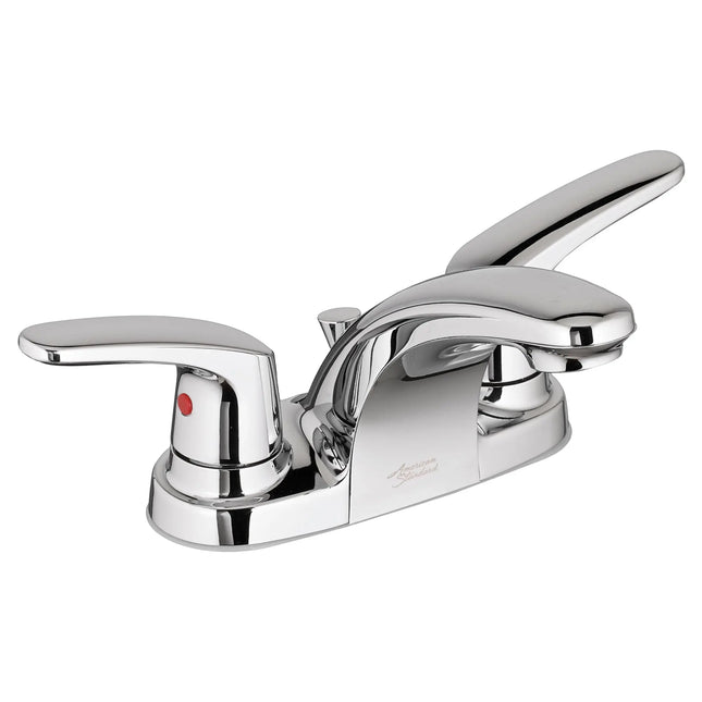 Colony PRO 4-Inch Centerset 2-Handle Bathroom Faucet 1.2 gpm/4.5 Lpm Less Drain, With Lever Handles - Plumbing Market