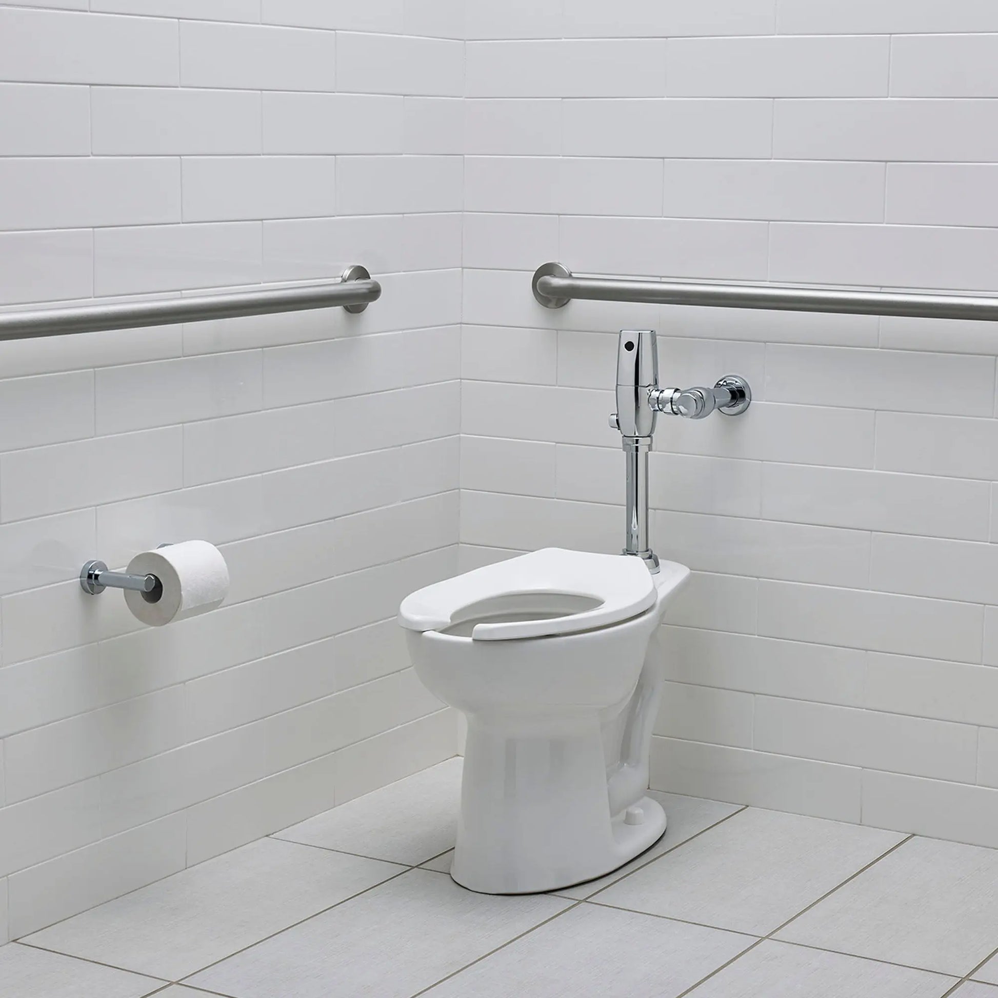 American Standard Ultima Selectronic Touchless Toilet Flush Valve, Piston-Type, Battery, 1.28 gpf/4.8 Lpf 6065121.002 - Plumbing Market