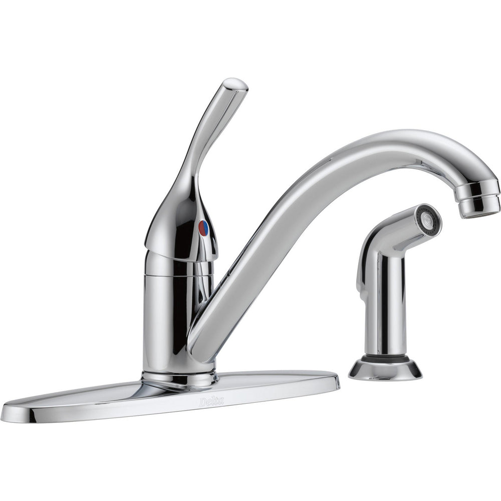 Delta Classic Single Handle Kit Fct With Spray Cr 400-DST