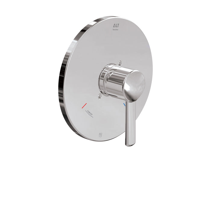 ALT Circo Trim Set for ThermOne Thermostatic Valve 40231 in Polished Chrome