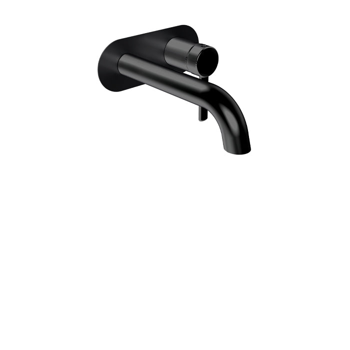 ALT Circo Wallmount Lavatory Faucet 40729 in Electro Black