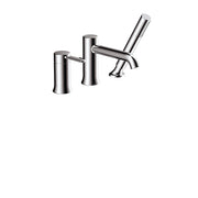 ALT Circo 3-Piece Deckmount Tub Filler with Handshower 40772 in Polished Chrome