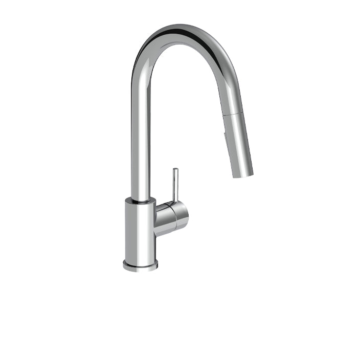 ALT Cantinetta Single-Control Pull-Down Kitchen Faucet 40874 in Polished Chrome
