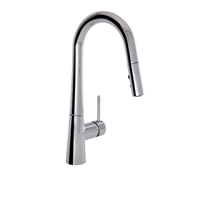 ALT Bettola Single-Control Pull-Down Kitchen Faucet 40875 in Polished Chrome