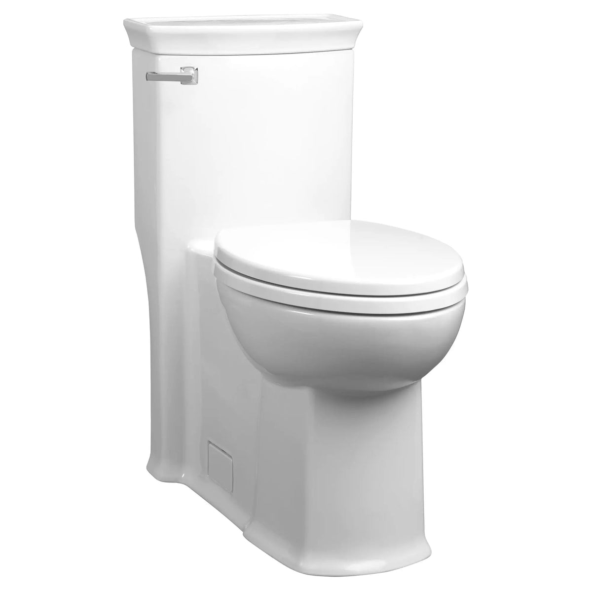 DXV Wyatt One-Piece Chair Height Elongated Toilet with Seat in Canvas White (D22005C101.415)