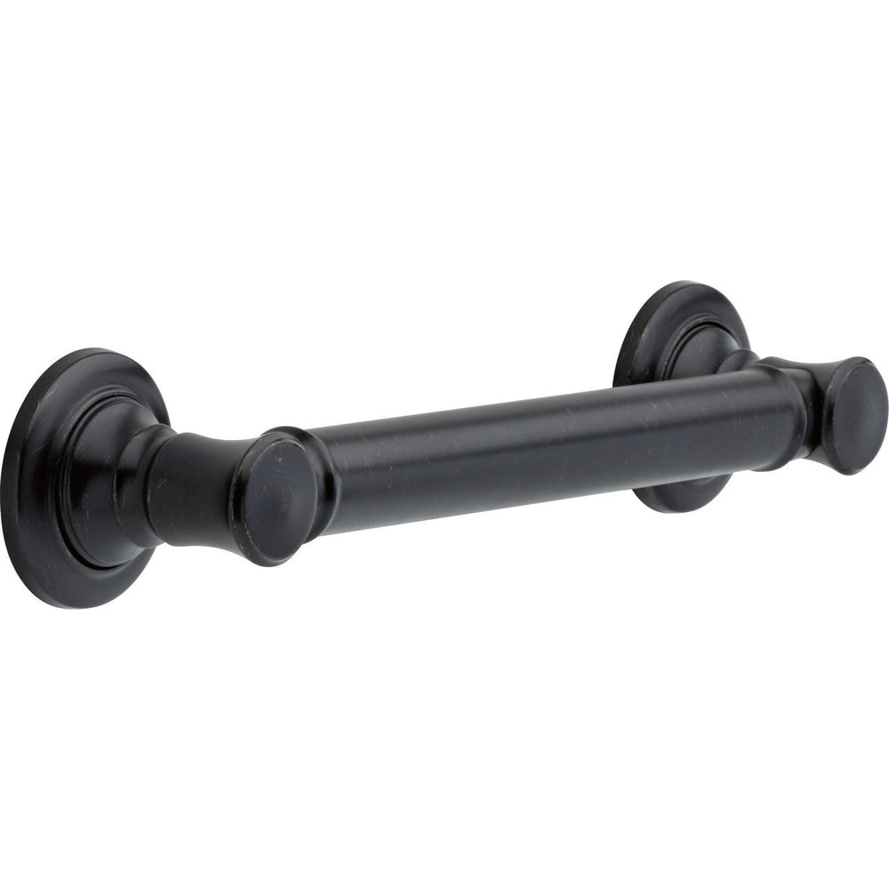 Delta Dorval Traditional 12" Decorative Grab Bar - Venetian Bronze