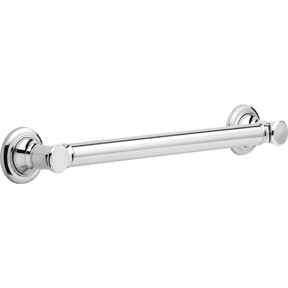 Delta Dorval Traditional 18" Decorative Grab Bar - Chrome