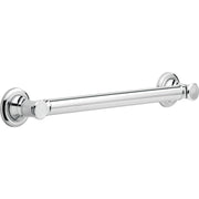 Delta Dorval Traditional 18" Decorative Grab Bar - Chrome