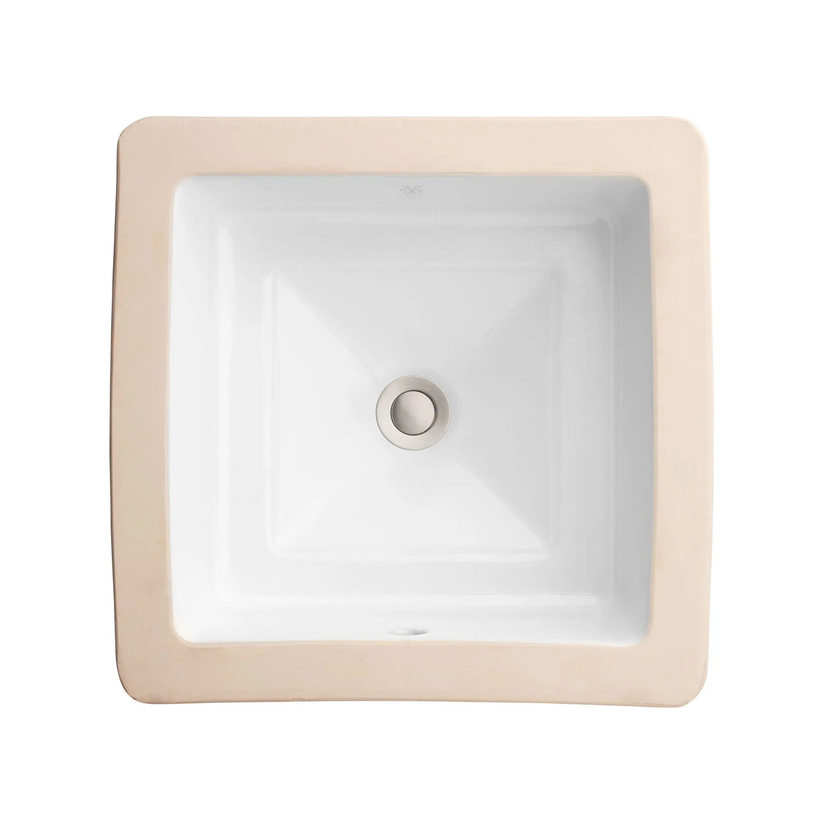 DXV POP Square Sink in Canvas White (D20060000.415) - view 7