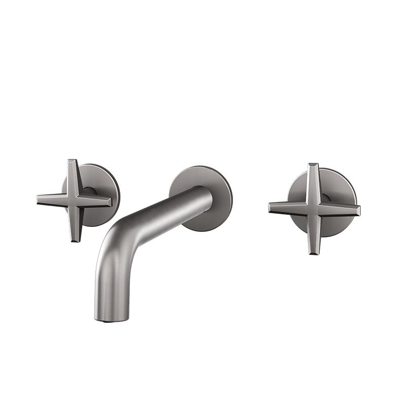 Rubi Lexa Wall-Mounted Bathroom Faucet Without Drain RLX17WD