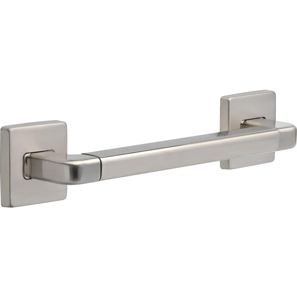 Delta Angular Modern 12" Decorative Grab Bar - Stainless
