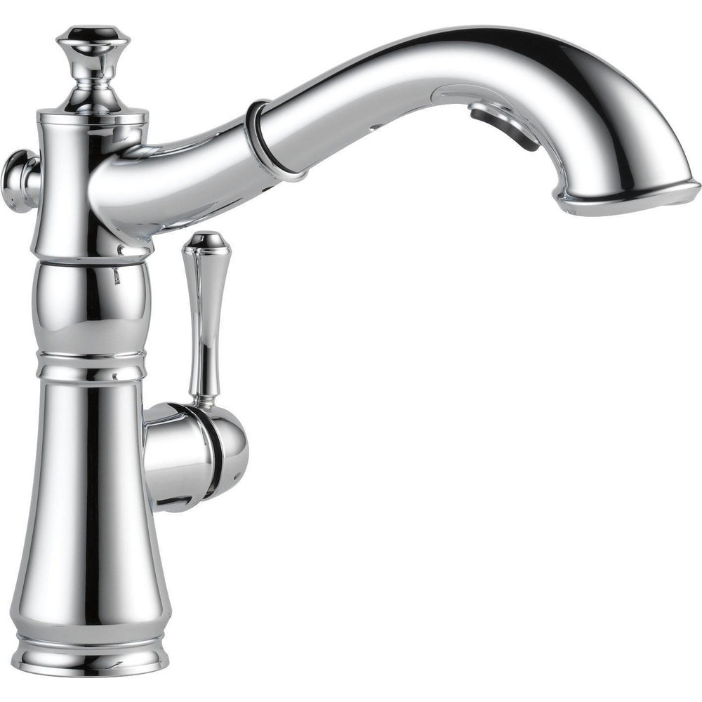 Delta Cassidy Single Handle Pull-Out Kitchen Faucet - Chrome
