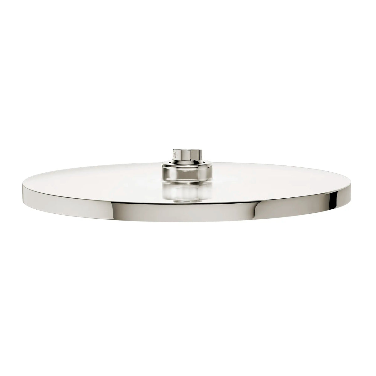 DXV Contemporary Single Function 10 in. Round Showerhead in Platinum Nickel (D35700210.150)