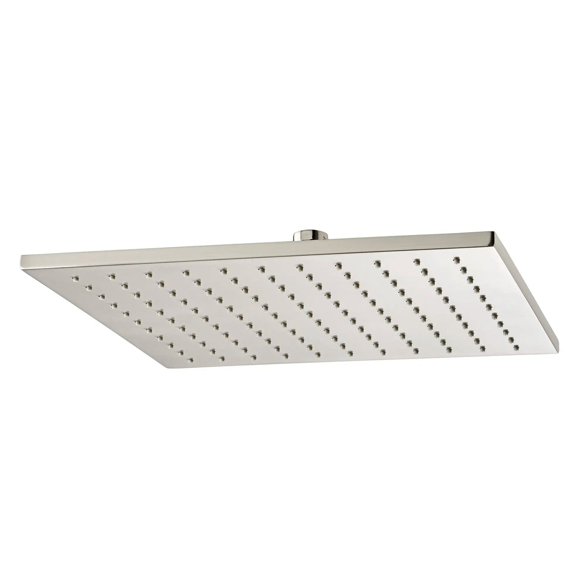DXV Slim Square Single Function 12 in. Showerhead in Brushed Nickel (D35700442.144)