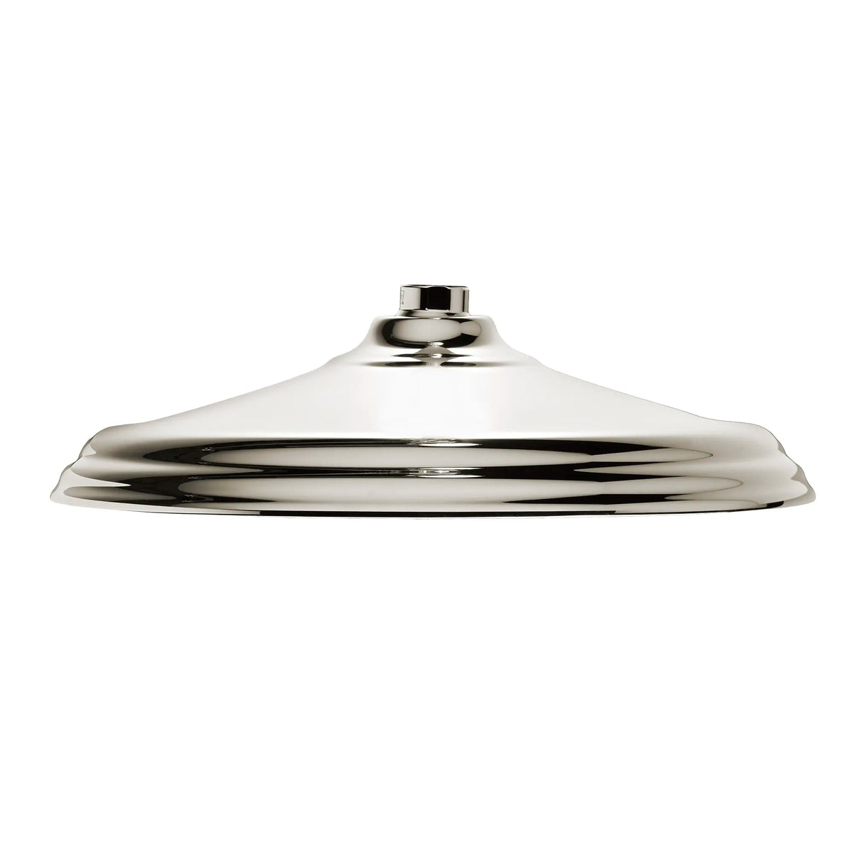DXV Traditional Single Function 10 in. Round Rain Can Showerhead in Platinum Nickel (D35700110.150)
