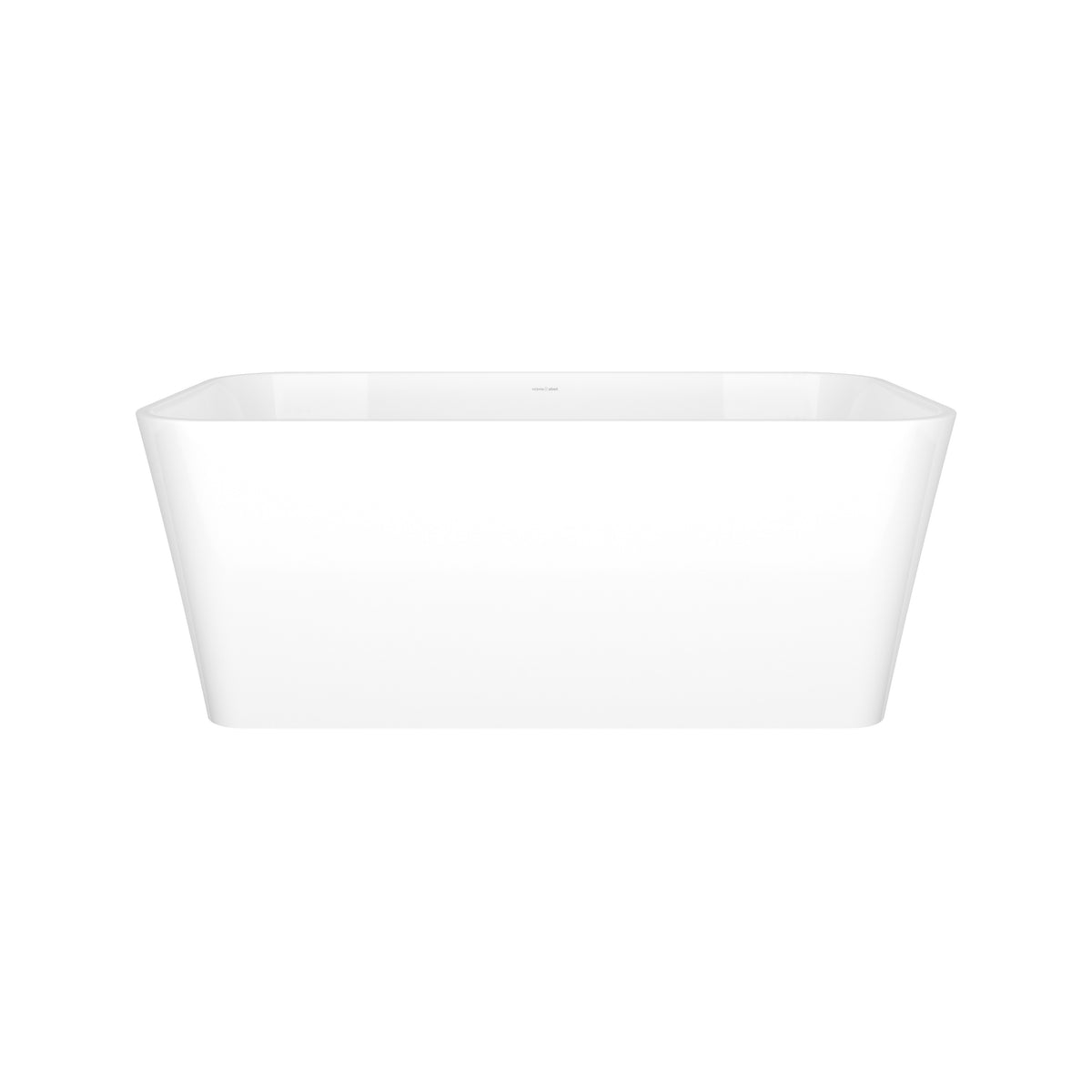 Victoria + Albert Edge 59" x 32" Freestanding Soaking Bathtub With Void EDG - Standard White / 59 x 32 / Without Overflow