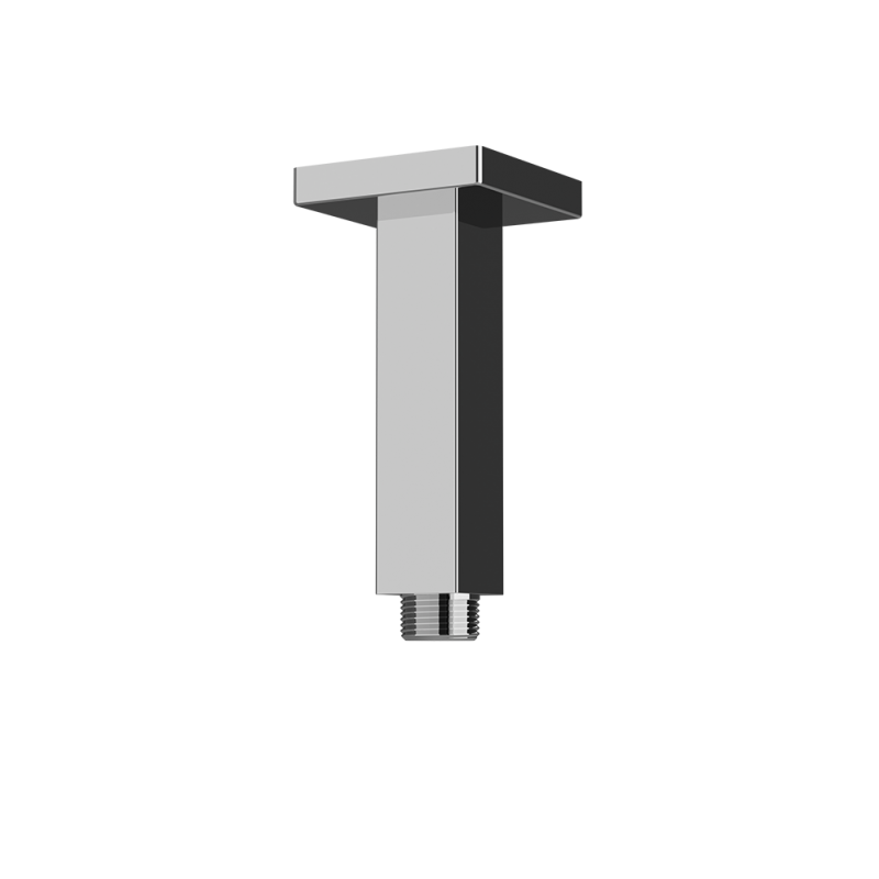 Rubi Shower Arm Brass 4" Square RBDVC4