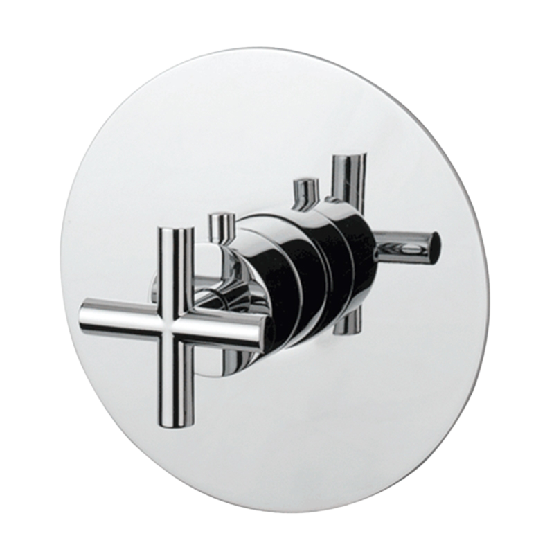 Rubi Round Trim with Alex/Gael Handle for Xr674ru Chrome XT674ACC