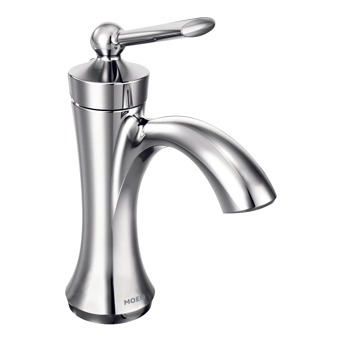 Moen Wynford Single-Handle High-Arc Bathroom Faucet 4500 in Chrome (4500)