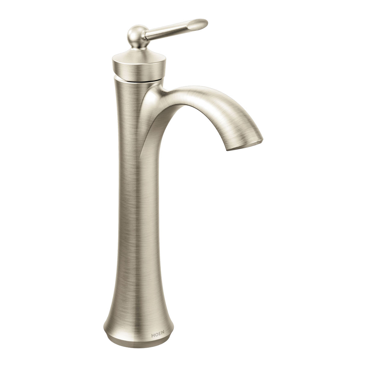 Moen Wynford Single-Handle High-Arc Bathroom Faucet 4507 in Brushed Nickel (4507BN)