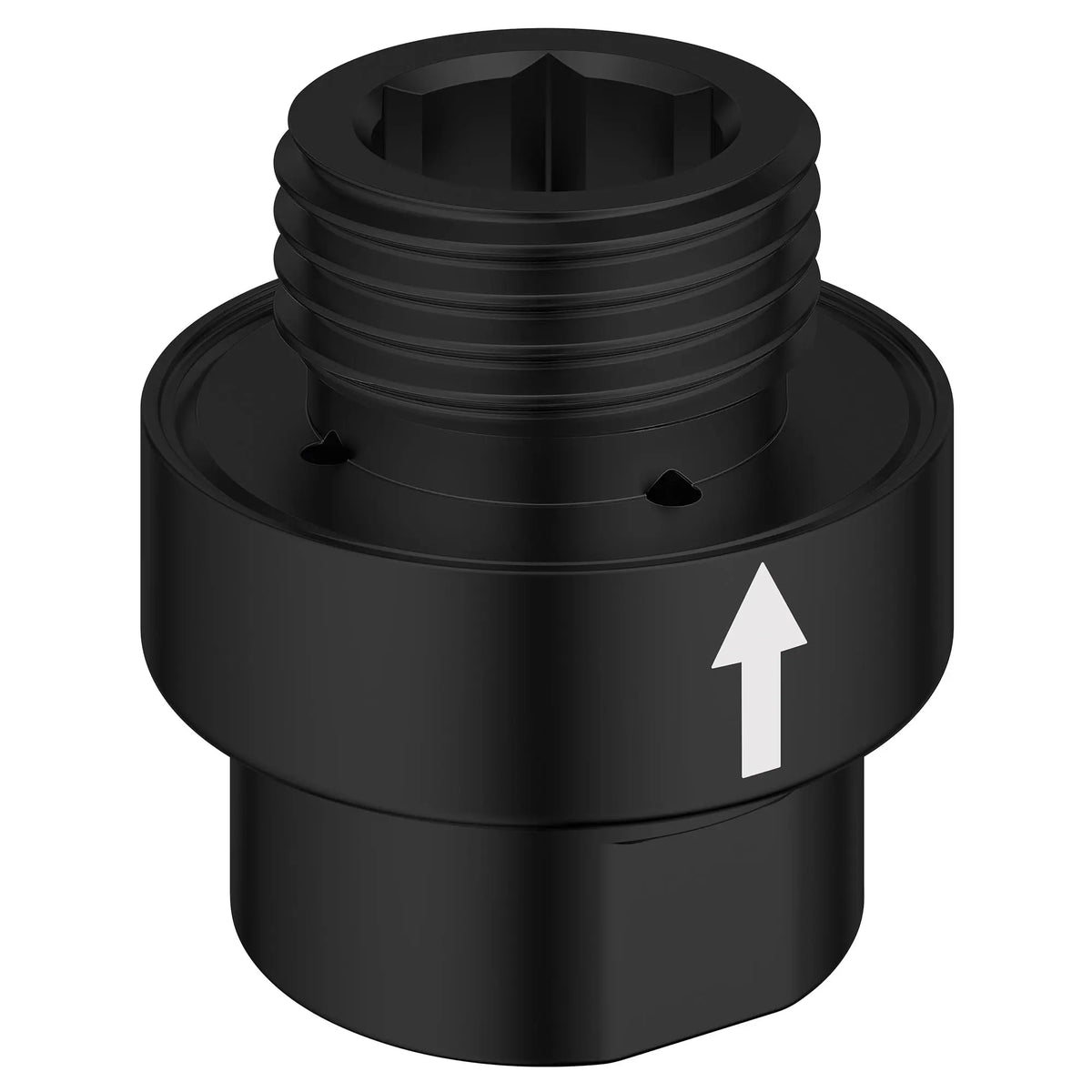 GROHE ½" Inline Vacuum Breaker - Matte Black