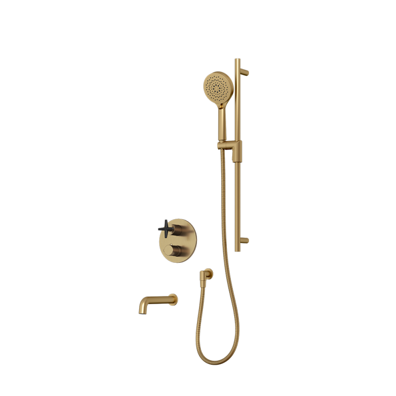 Rubi Lexa 1/2" Thermostatic Shower Set RLX2A21-00N