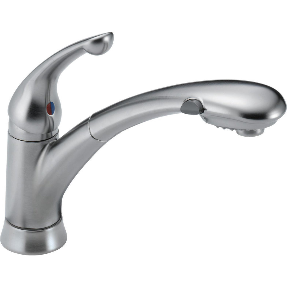 Delta Signature Kitchen Pull-Down/Out Faucet - Arctic Stainless