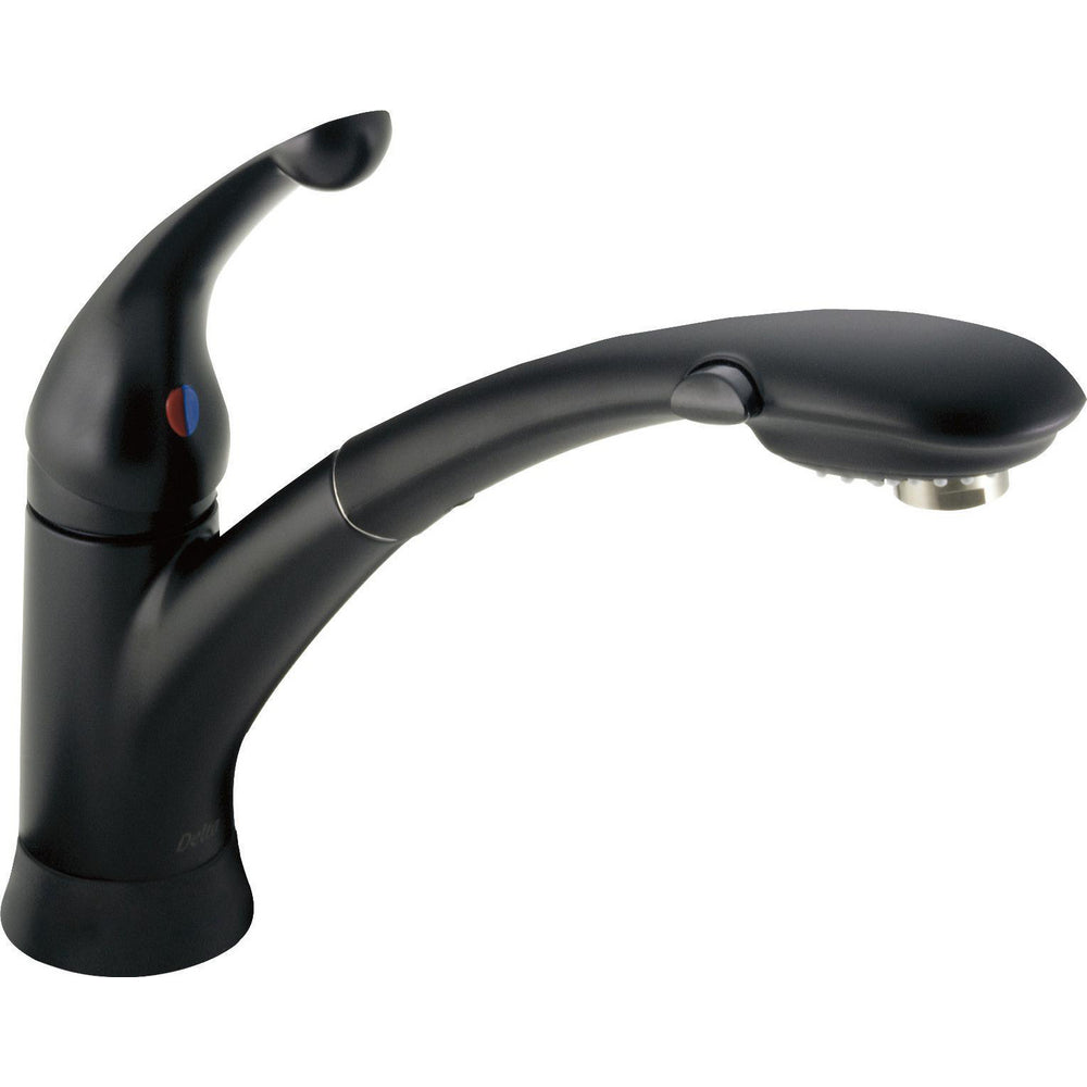 Delta Signature Kitchen Pull-Down/Out Faucet - Matte Black