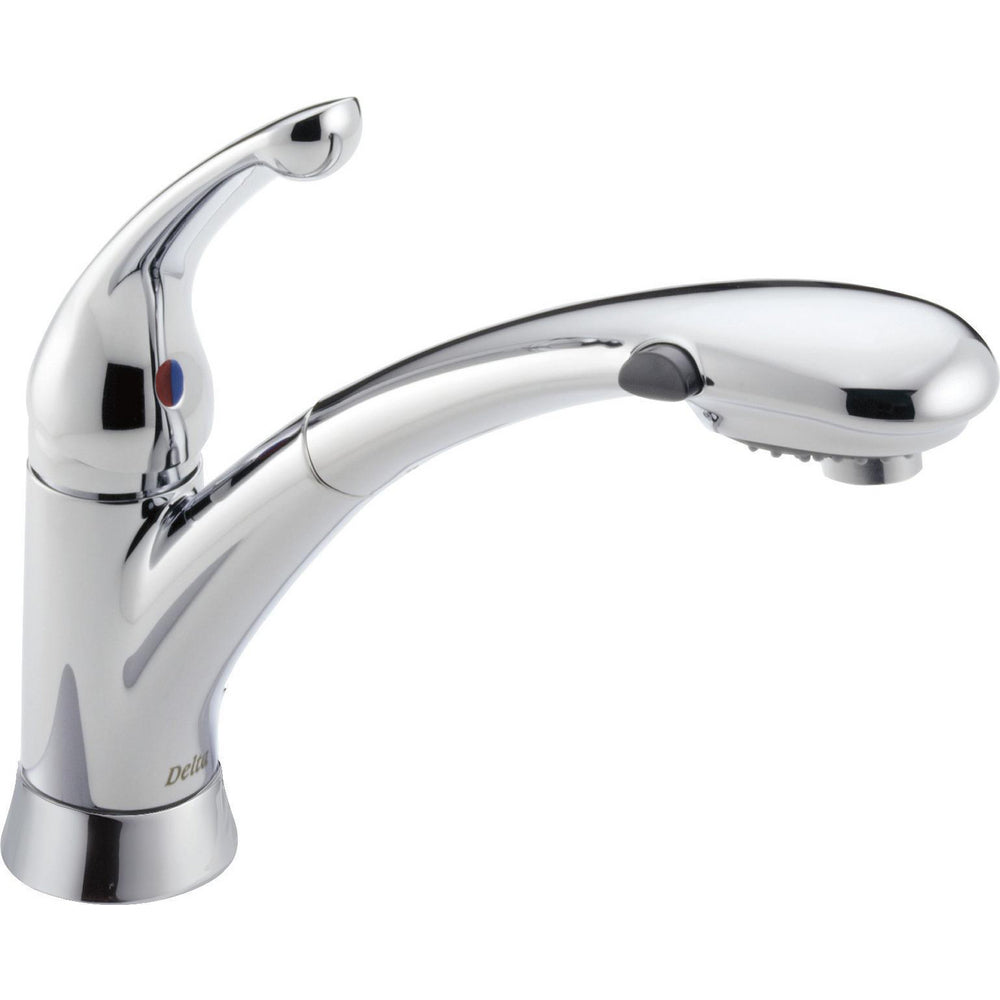Delta Signature Kitchen Pull-Down/Out Faucet - Chrome