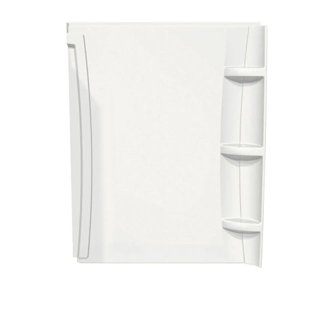 48 x 72 in. Acrylic Direct-to-Stud Back Wall in White - Plumbing Market