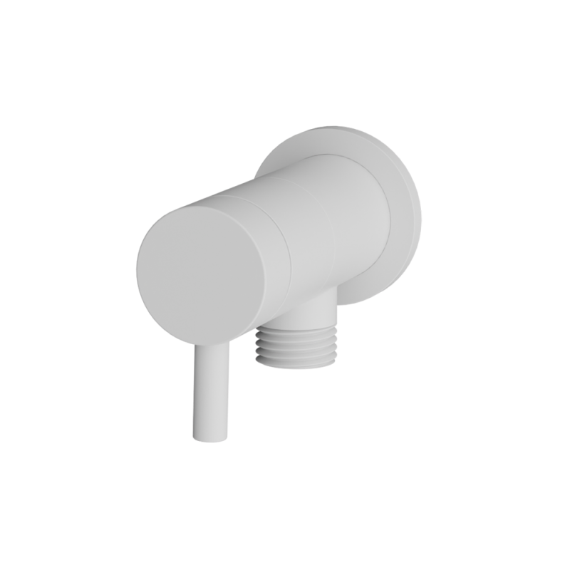 Rubi 1/2" Stop Valve with Round Handle and Water Outlet RTR562W01