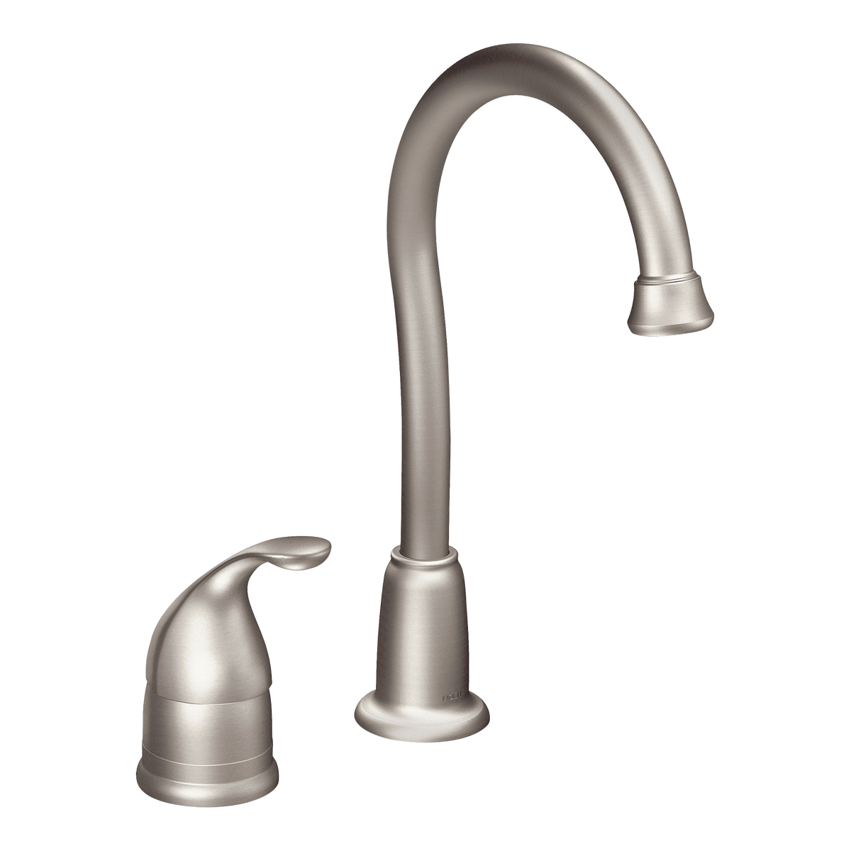 Moen Camerist Single-Handle High-Arc Bar Faucet 4905 in Spot Resist Stainless (4905SRS)