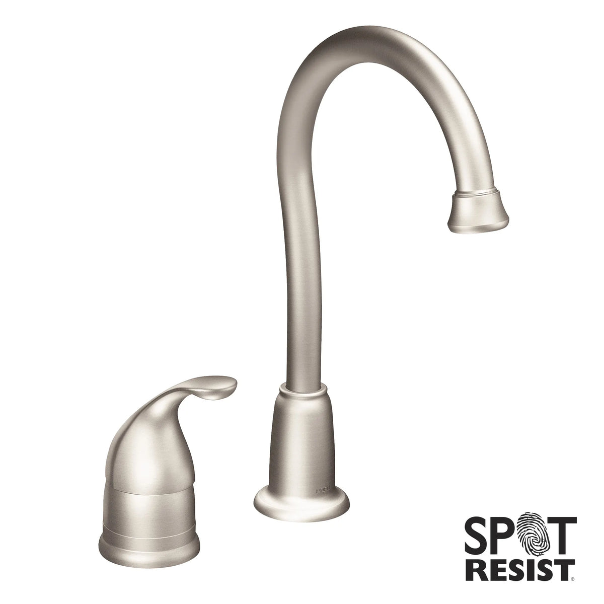 Moen Camerist Single-Handle High-Arc Bar Faucet 4905 in Spot Resist Stainless (4905SRS) - view 2