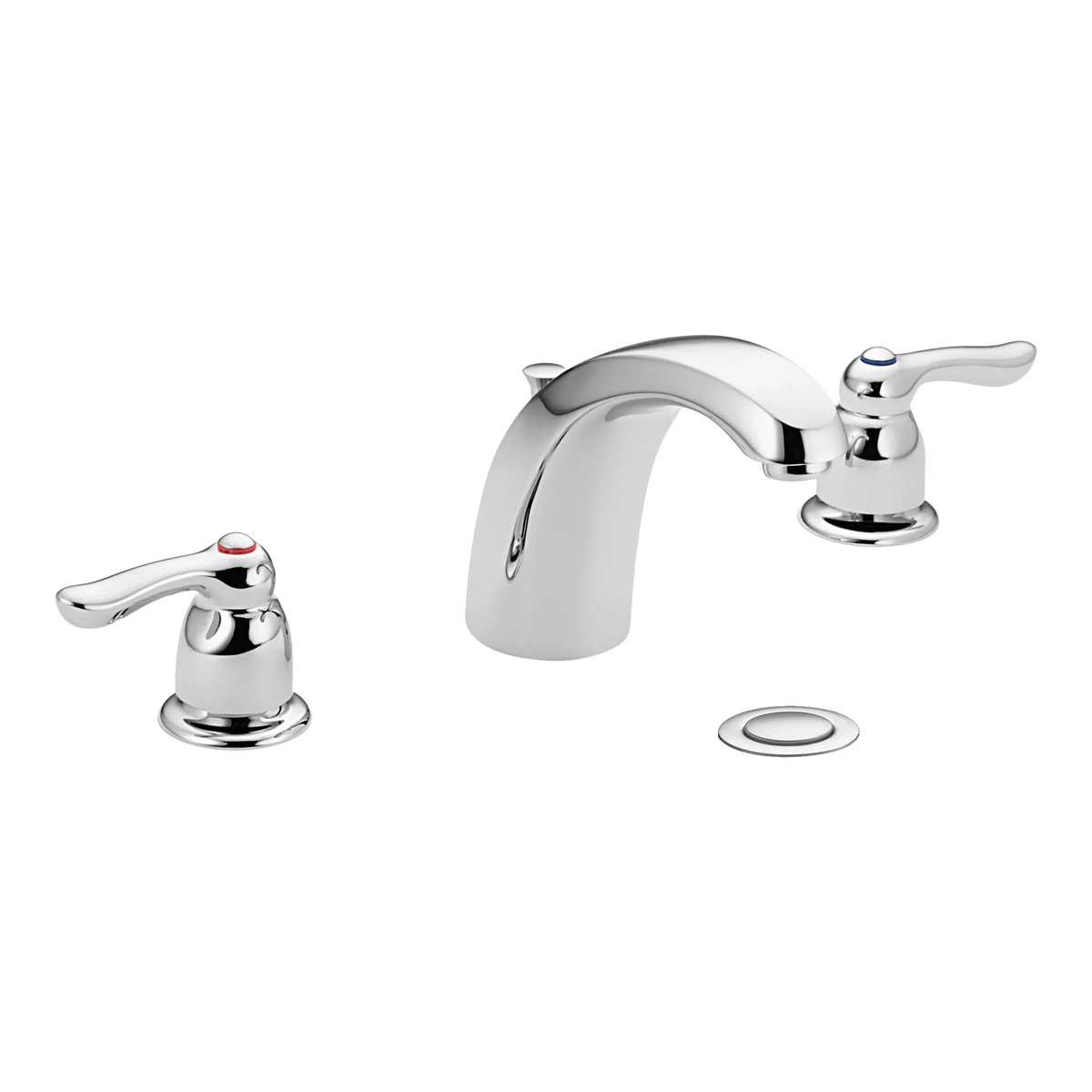 Moen Chateau Two-Handle Low-Arc Bathroom Faucet 4945 in Chrome (4945) - view 2