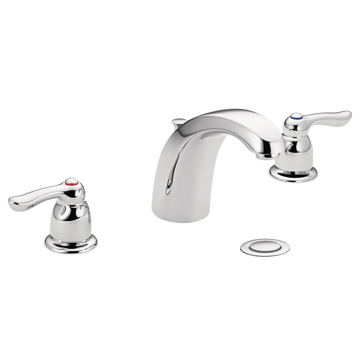 Moen Chateau Two-Handle Low-Arc Bathroom Faucet 4945 in Chrome (4945) - view 3
