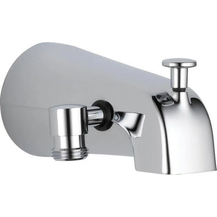 Delta 5 1/4"  Add-A-Shower Diverter Tub Spout - 1/2 Or 3/4" Conn U1072-PK - Plumbing Market