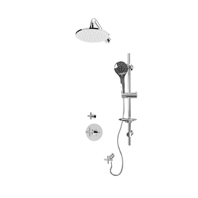Rubi Alex/Gael 3/4’’ Therm. Shower Set Chrome RCA911ACC - Plumbing Market